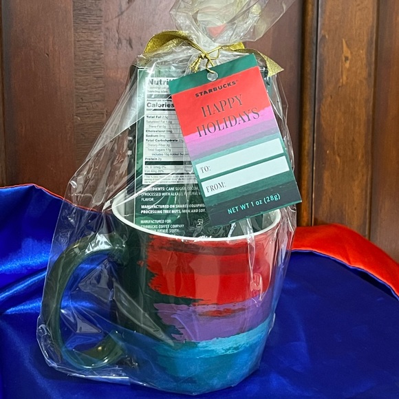 Starbucks Gift Set 18 Oz Ceramic Mug And HOT COCOA, NWT - Picture 2 of 5